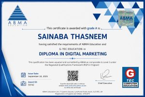 Diploma in digital marketing